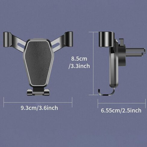 Universal Car Navigation Mobile Phone Holder Mount, Car Air Outlet Anti Shaking Car Holder, Easy Installation in Saudi Arabia