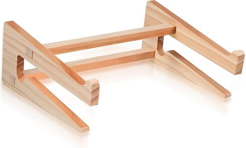 ARTIBETTER Wooden Laptop Stand Laptop Holder Riser Tablet Holder for Home Office Use in Saudi Arabia
