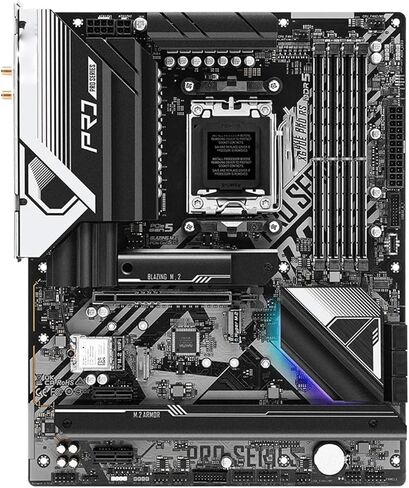 لوحة أم مناسبة لـ ASRock X670E PRO RS تدعم 7900X 7800X3D 7700 7600X 7500F CPU DDR5 7800MHz M.2 NVME PCIe 5.0X670 AM5 اللوحة الأم in Saudi Arabia