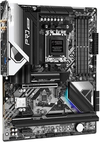لوحة أم مناسبة لـ ASRock X670E PRO RS تدعم 7900X 7800X3D 7700 7600X 7500F CPU DDR5 7800MHz M.2 NVME PCIe 5.0X670 AM5 اللوحة الأم in Saudi Arabia