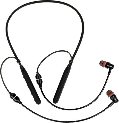 سماعات رأس بلوتوث إير تيوب، سماعات رأس أنبوبية هوائية مضادة للإشعاع مع شريحة EMF منخفضة للاستخدام الممتد، سماعات أذن لاسلكية أنبوبية هوائية مع تقنية استماع آمنة. (أسود) in Kuwait