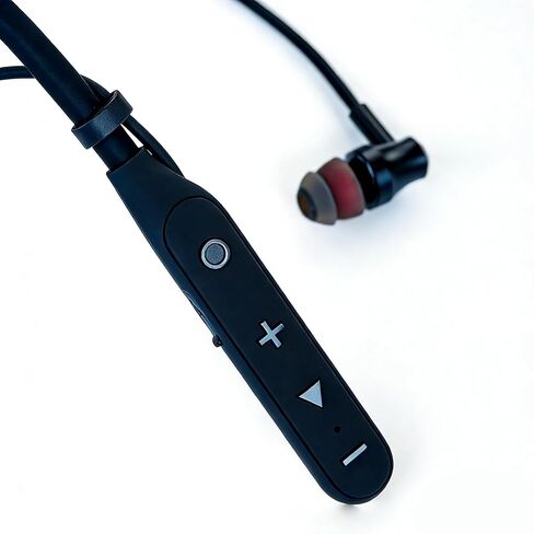 سماعات رأس بلوتوث إير تيوب، سماعات رأس أنبوبية هوائية مضادة للإشعاع مع شريحة EMF منخفضة للاستخدام الممتد، سماعات أذن لاسلكية أنبوبية هوائية مع تقنية استماع آمنة. (أسود) in Kuwait