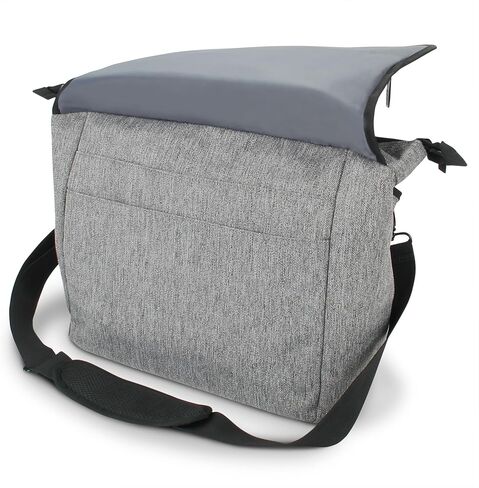 USA Gear DSLR SLR Mirrorless Camera Messenger Bag with Customizable Dividers, Weather Resistant Bottom, Comfortable Back Support and Adjustable Strap - Compatible with Nikon, Canon, Sony, and More in Saudi Arabia