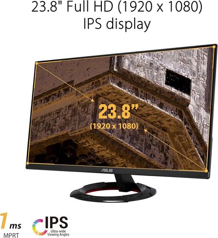 شاشة ASUS TUF Gaming مقاس 23.8 بوصة بدقة 1080 بكسل (VG249Q1R) (متجددة) in Saudi Arabia