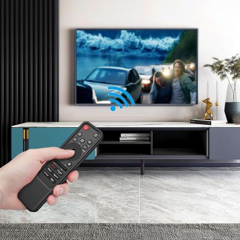 Fintie Silicone Case for LG MR25GA Remote Control, Lightweight Anti Slip Shockproof Protective Cover for LG OLED Smart TV C5 B5 G5 M5 Series Magic Remote 2025 (Black) in Kuwait