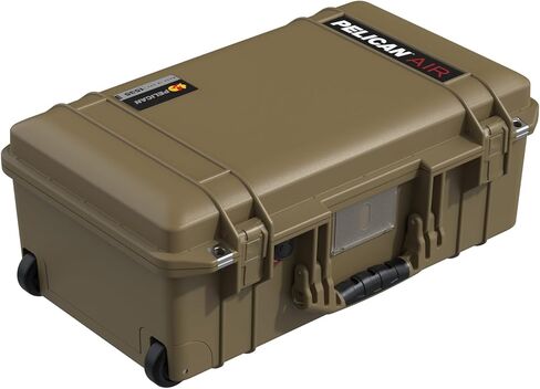 حقيبة صلبة متعددة الأغراض من Pelican Air 1535 مع رغوة للكاميرا والطائرة بدون طيار والمعدات والعتاد والإلكترونيات والهبوط والتخييم والسفر والمسدس (OCP Tan) in Kuwait
