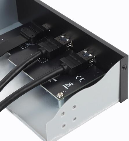 لوحة أمامية مقاس 5.25 بوصة بسرعة 10 جيجابت في الثانية/20 جيجابت في الثانية USB 3.2 للكمبيوتر الشخصي، لوحة تمديد محرك الأقراص الضوئية لمحور اللوحة الأمامية GEN2x2 USB A Type C 3 منافذ 19 دبوسًا للكمبيوتر الشخصي in Kuwait