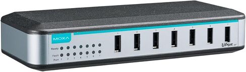 MOXA UPort 207-7 Port Entry-Level USB Hub, with Adapter in Saudi Arabia