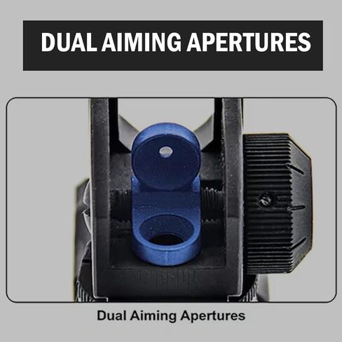 Rear Sight Tactical Aluminum Picatinny/weaver Complete Match-grade by Golden Eye Tactical in Saudi Arabia