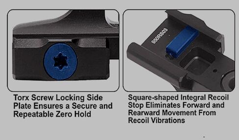 Rear Sight Tactical Aluminum Picatinny/weaver Complete Match-grade by Golden Eye Tactical in Saudi Arabia