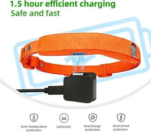 محول شحن متوافق مع طوق الكلب هالو 4/5 سياج GPS، طوق تتبع الكلاب GPS، محول شحن بديل، USB-C in Kuwait