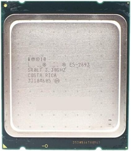 E5 2643 SR0L7 3.30Ghz CPU LGA 2011 Quad c Processor in Saudi Arabia