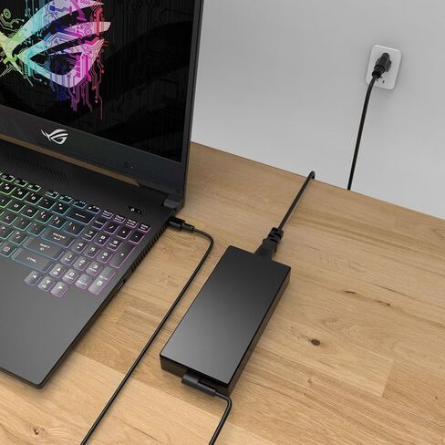 شاحن تيار متردد 280 وات متوافق مع Asus Rog Strix G18 G815 G815L G815LP G16 (2025) G615 G615L G615LR 20V 14A AC محول التيار الكهربائي in Saudi Arabia