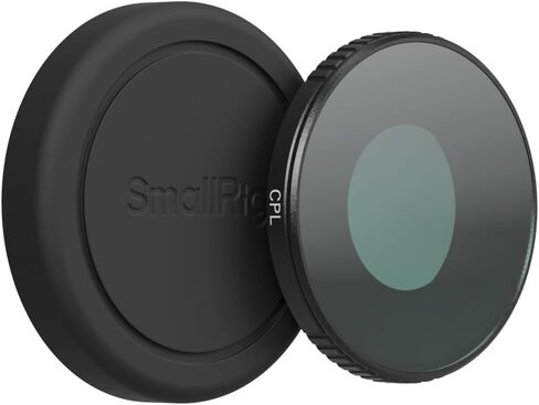 SmallRig CPL Filter for DJI Osmo Action 6, Circular Polarizer Lens with Silicone Cover & Cleaning Cloth, Reduces Glare & Reflections for Water Sports and Outdoor Action Camera-5966 in Saudi Arabia