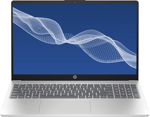 HP 2026 كمبيوتر محمول عالي الدقة مقاس 15.6 بوصة، معالج Intel N Series يصل إلى 3.7 جيجا هرتز، ذاكرة 16 جيجا، تخزين 128 جيجا، الجيل السادس فائق السرعة من WiFi، نظام تشغيل Windows 11، فضي، متجدد in Kuwait