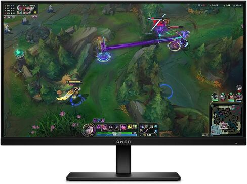 شاشة HP OMEN مقاس 24.5 بوصة FHD 360 هرتز للألعاب، شاشة FHD (1920 × 1080)، تقنية لوحة IPS، VESA DisplayHDR 400، 1ms GtG (مع Overdrive)، متوافق مع NVIDIA G-SYNC، أسود، OMEN 25 (2025) in Saudi Arabia