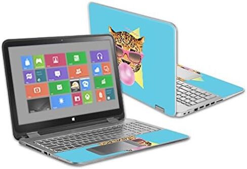 غلاف MightySkins متوافق مع HP Envy x360 مقاس 15.6 بوصة - الفهد الفقاعي | غطاء ملتف من الفينيل واقٍ ومتين وفريد ​​من نوعه | سهل التطبيق والإزالة وتغيير الأنماط | صنع في الولايات المتحدة الأمريكية in Kuwait