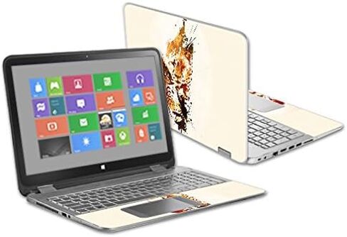 غلاف MightySkins متوافق مع HP Envy x360 مقاس 15.6 بوصة - رش الفهد | غطاء ملتف من الفينيل واقٍ ومتين وفريد ​​من نوعه | سهل التطبيق والإزالة وتغيير الأنماط | صنع في الولايات المتحدة الأمريكية in Kuwait
