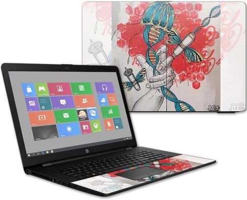 غلاف MightySkins متوافق مع الكمبيوتر المحمول HP 17t مقاس 17.3 بوصة (2017) - مقبض أحمر | غطاء ملتف من الفينيل واقٍ ومتين وفريد ​​من نوعه | سهل التطبيق والإزالة وتغيير الأنماط | صنع في الولايات المتحدة الأمريكية in Kuwait