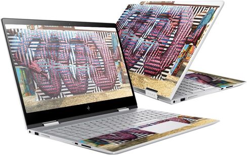 غلاف MightySkins متوافق مع HP Envy x360 15" (2017) - Geo Snakes | غطاء ملتف من الفينيل واقٍ ومتين وفريد ​​من نوعه | سهل التطبيق والإزالة وتغيير الأنماط | صنع في الولايات المتحدة الأمريكية in Kuwait