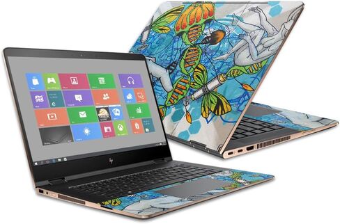 غلاف MightySkins متوافق مع جهاز HP Spectre x360 Convertible مقاس 15.6 بوصة (2017) - رحلة رائعة | غطاء ملتف من الفينيل واقٍ ومتين وفريد ​​من نوعه | سهل التطبيق والإزالة | صنع في الولايات المتحدة الأمريكية in Kuwait