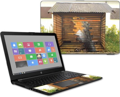 غلاف MightySkins متوافق مع كمبيوتر HP 15t المحمول مقاس 15.6 بوصة (2017) - بيت الطيور | غطاء ملتف من الفينيل واقٍ ومتين وفريد ​​من نوعه | سهل التطبيق والإزالة وتغيير الأنماط | صنع في الولايات المتحدة الأمريكية in Kuwait