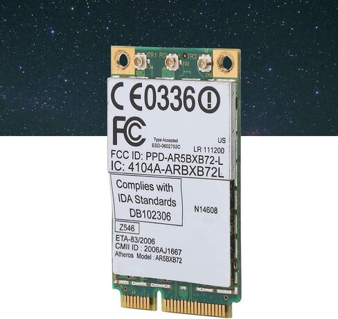 Mini PCI Express Wireless LAN Card, 300Mbps Dual Band Network Card with 802.11a b g n Support, forLenovoIBM ThinkPad T60 T61 X60 X61 R60 R61 Z60 Z61 Systems in Saudi Arabia