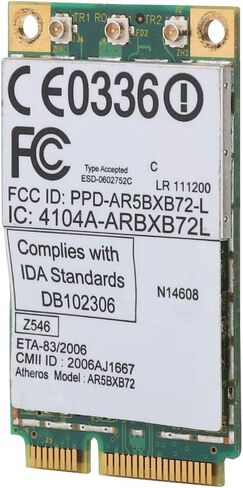 Mini PCI Express Wireless LAN Card, 300Mbps Dual Band Network Card with 802.11a b g n Support, forLenovoIBM ThinkPad T60 T61 X60 X61 R60 R61 Z60 Z61 Systems in Saudi Arabia