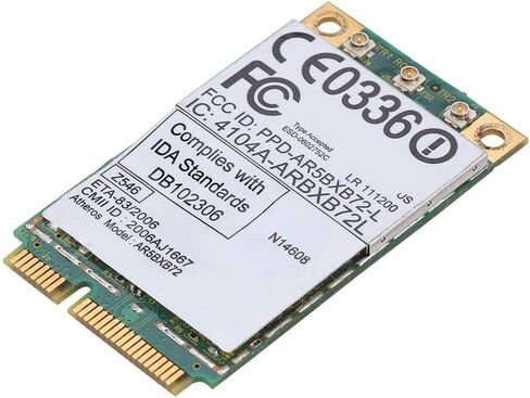 Mini PCI Express Wireless LAN Card, 300Mbps Dual Band Network Card with 802.11a b g n Support, forLenovoIBM ThinkPad T60 T61 X60 X61 R60 R61 Z60 Z61 Systems in Saudi Arabia