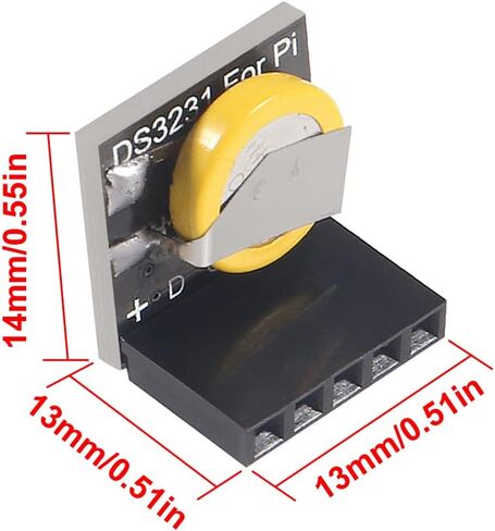 4pcs DS3231 High Precision RTC Real Time Clock Module 3.3V/5V for Raspberry Pi in Saudi Arabia
