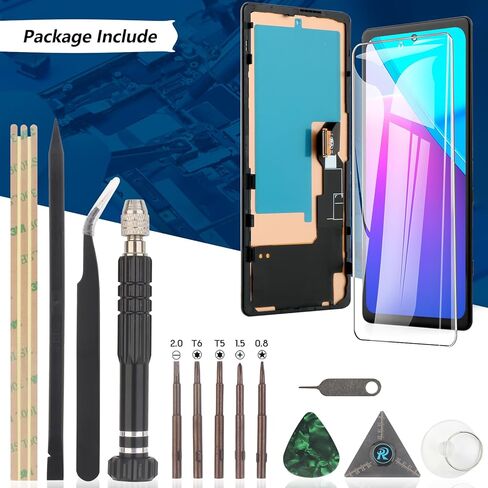 YWLRONG لاستبدال شاشة Google Pixel 6A incell لشاشة Pixel 6A GX7AS GB62Z G1AZG شاشة LCD تعمل باللمس مع أدوات استبدال in Kuwait