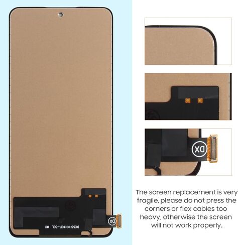 شاشة LCD Incell لهاتف Xiaomi Poco X4 Pro 5G بديلة لشاشة Xiaomi Poco X4 Pro 5G LCD تعمل باللمس مع مجموعة أدوات إصلاح 2201116PG (أسود، 6.67 بوصة) in Saudi Arabia
