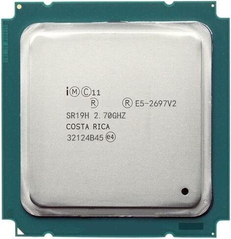 Processor E5-2697 V2 E5 2697 CPU 2.7GHZ LGA 2011 SR19H 12 c Desktop in Saudi Arabia