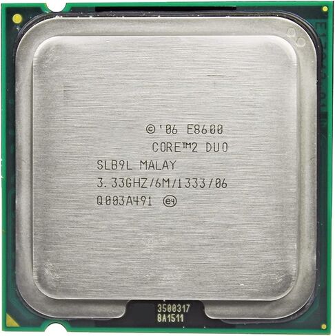 c 2 Duo E8600 LGA 775 Processor DDR3 SLB9L Dual-CORE 3.33GHz FSB1333MHz Desktop CPU for in Saudi Arabia