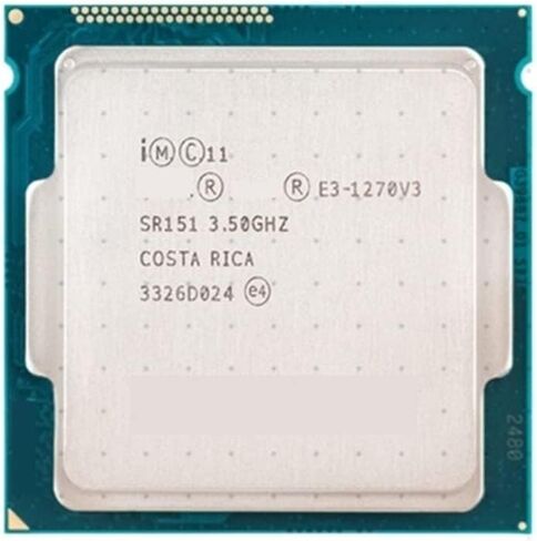 E3-1270 V3 E3 1270 1270v3 3.5 جيجا هرتز رباعي النواة ثمانية موضوع معالج وحدة المعالجة المركزية L2 = 1 متر L3 = 8 متر 80 واط LGA 1150 in Saudi Arabia