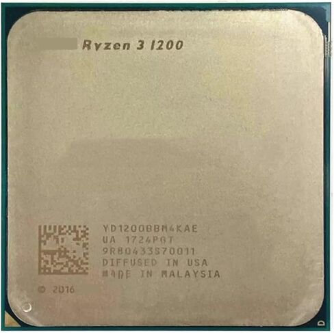 معالج وحدة المعالجة المركزية 1200 R3 3.1 جيجا هرتز رباعي النواة رباعي الخيوط YD1200BBM4KAE مقبس AM4 in Saudi Arabia