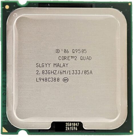 c 2 Quad Q9505 .8 جيجا هرتز رباعي النواة رباعي الخيوط معالج وحدة المعالجة المركزية 6M 95W LGA 775 in Saudi Arabia