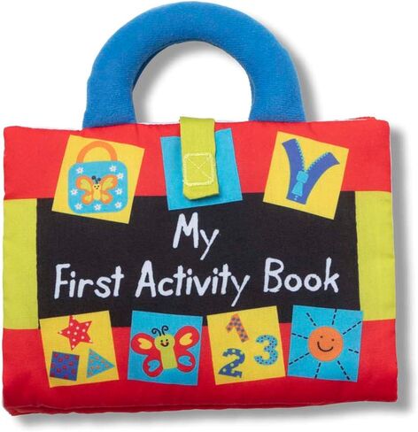 Melissa & Doug Soft Activity Baby Book - Whose Feet? in Kuwait