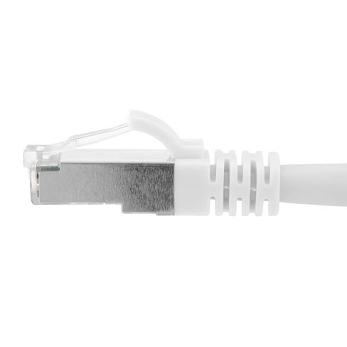 NavePoint Ethernet Patch Cable CAT6A, S/FTP, 26AWG, 10 Ft, 5 Pack, White in Saudi Arabia
