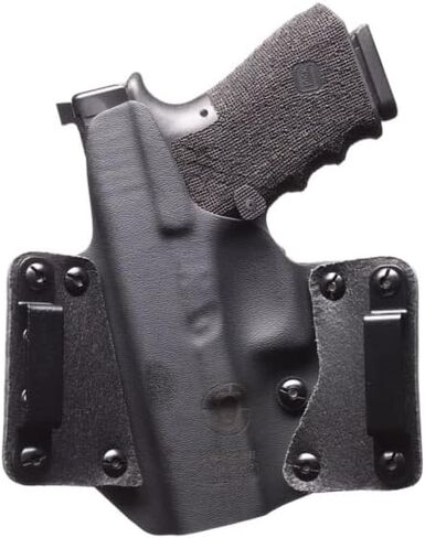 Blackpoint Tactical Leather OWB Wing Holster, SIG SAUER P365 X-Macro, Right Hand, Black, 152156 in Saudi Arabia