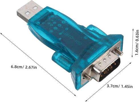 كابل محول USB إلى تسلسلي، محول دبوس متين لنقل البيانات بسرعة عالية متوافق مع أجهزة الكمبيوتر والطابعات وأجهزة التوجيه والاتصال الأكثر تنوعًا in Saudi Arabia
