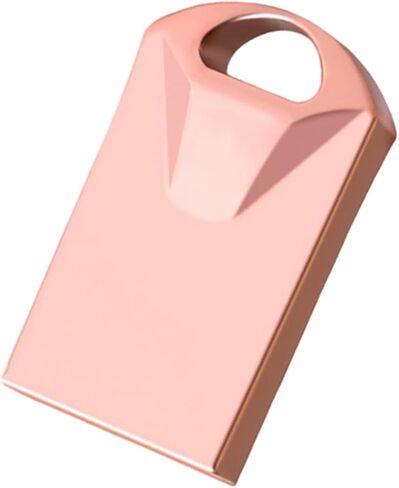 محرك أقراص فلاش USB معدني سعة 128 جيجابايت، محرك أقراص صغير الحجم مزود بحلقة سلسلة مفاتيح مدمجة، وحدة تخزين بيانات على شريحة ذاكرة مقاومة للصدمات in Saudi Arabia