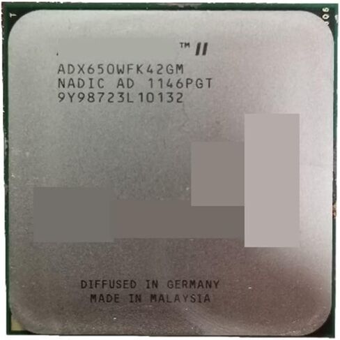 معالج وحدة المعالجة المركزية II X4 650 3.2 جيجا هرتز ثنائي النواة X4-650 ADX650WFK42GM المقبس AM3 بيع 630/X4 635/X4 640/X4 645 in Saudi Arabia
