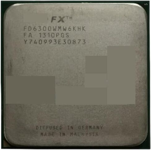 معالج وحدة المعالجة المركزية FX6300 3.5 جيجا هرتز سداسي النواة FX 6300 FD6300WMW6KHK 95 واط مقبس AM3 in Saudi Arabia
