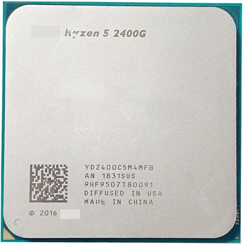 2400G R5 3.6 GHz Quad-Core Quad-Thread 65W CPU Processor YD2400C5M4MFB Socket AM4 in Saudi Arabia