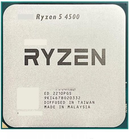 معالج وحدة المعالجة المركزية R 5 4500 R5 3.6 جيجا هرتز سداسي النواة و12 خيط 7NM L3=8M مقبس AM4 in Saudi Arabia