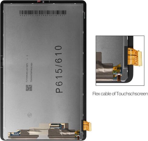 Screen Replacement for Samsung Galaxy Tab S6 Lite P610 LCD Screen for SM-P610 SM-P615 10.4" LCD Display Touch Screen Digitizer Replacement Assembly Kit Black +Tools in Saudi Arabia