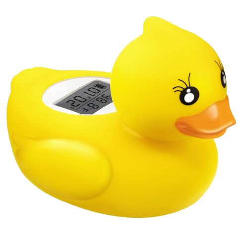 Baby Bath Bathtub Thermometer for Infant - Safety Bath Tub Water Temperature Digital Thermometer - Floating Bathing Toy Gift for Kids Newborn Mother with Flashing Temperature Warning in Kuwait