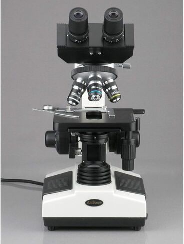 AmScope B390B-DKO Darkfield Binocular Biological Compound Microscope 40X-2000X in Saudi Arabia