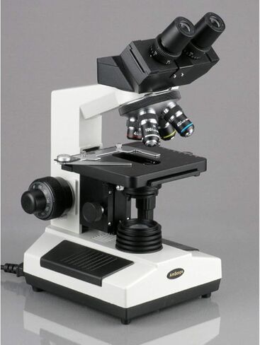 AmScope B390B-DKO Darkfield Binocular Biological Compound Microscope 40X-2000X in Saudi Arabia